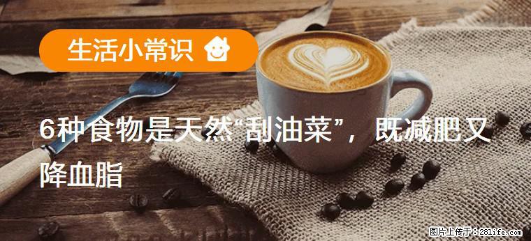 【生活小常识】6种食物是天然“刮油菜”，既减肥又降血脂 - 长春生活资讯 - 长春28生活网 cc.28life.com